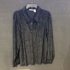Black Textured women’s Shirt